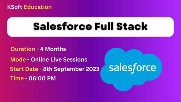 Salesforce Training – 8th September 2023, 08:00 AM