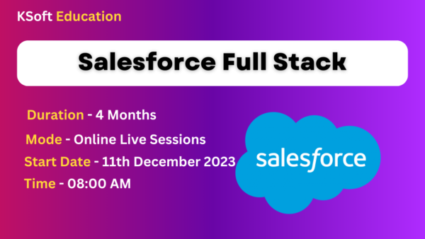 Salesforce Training – 11th December 2023, 08:00 AM