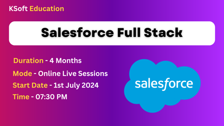 Salesforce Training – 1st July 2024, 07:30 PM