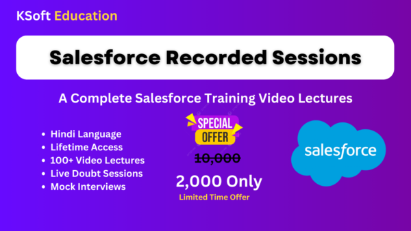 Salesforce Recorded Sessions