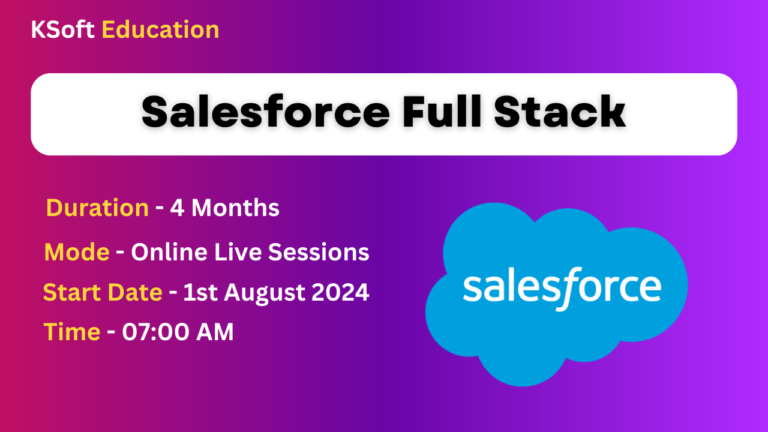 Salesforce Training –  1st August 2024, 07:00 AM