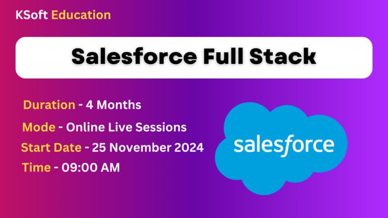 Salesforce Training – 25 November 2024, 09:00 AM