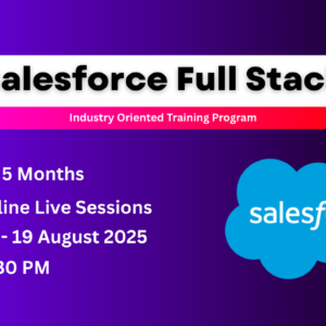 Salesforce Training – 19 August 2025, 06:30 PM
