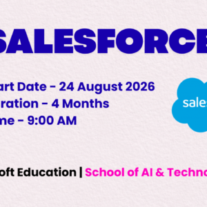 Salesforce Training – 24 August 2026, 09:00 AM