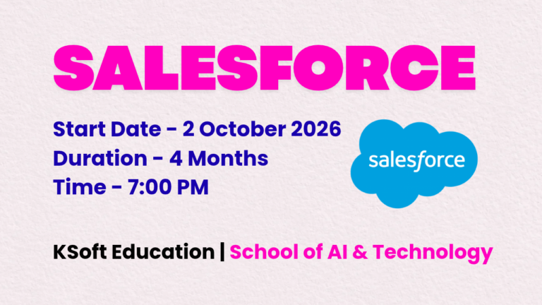 Salesforce Training – 2 October 2026, 07:00 PM