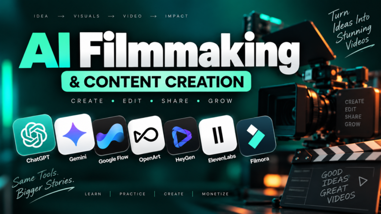AI Filmmaking & Content Creation Program
